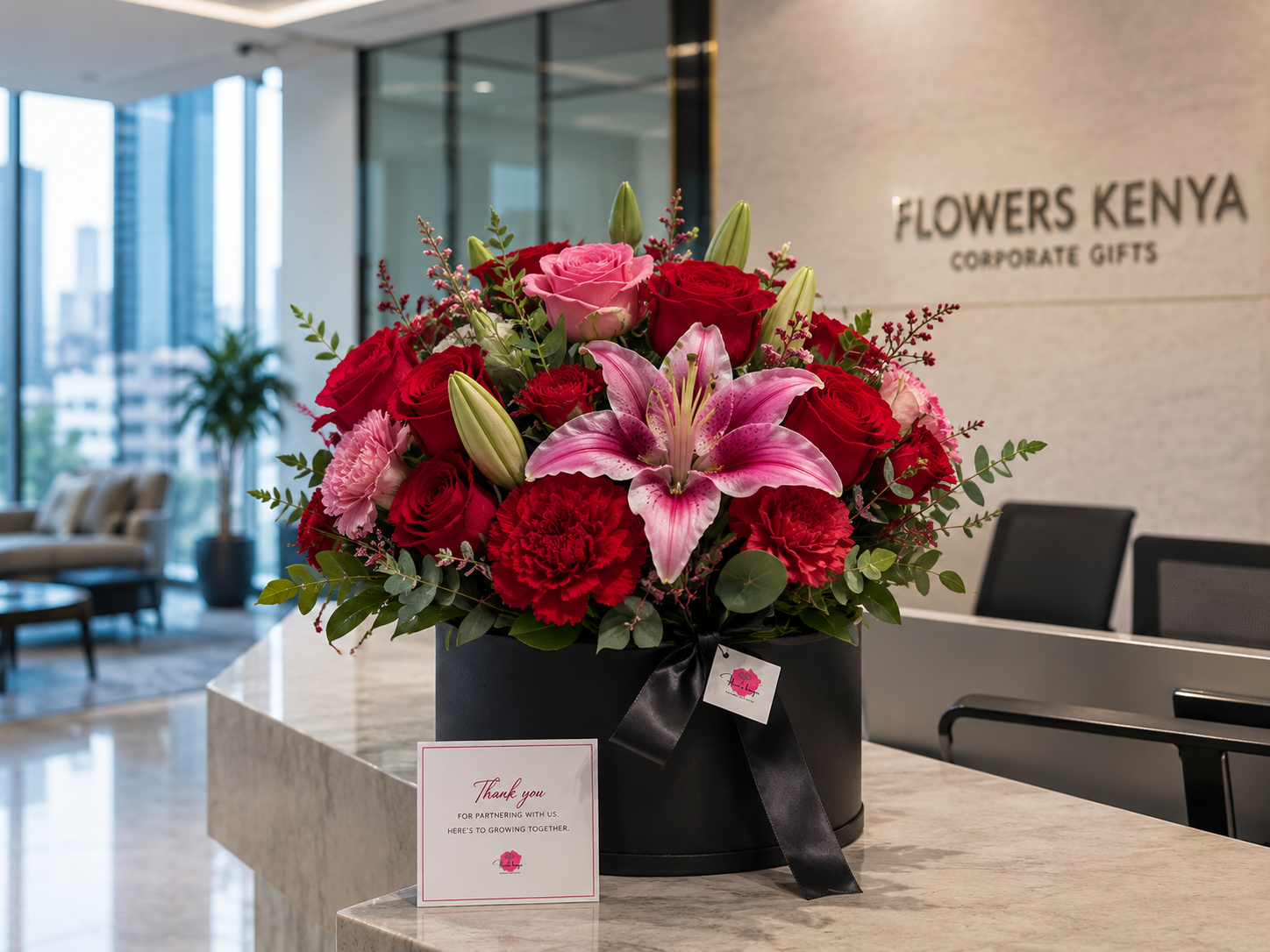 Corporate Flower Gifts in Nairobi: Professional Flower Arrangements for Clients and Events