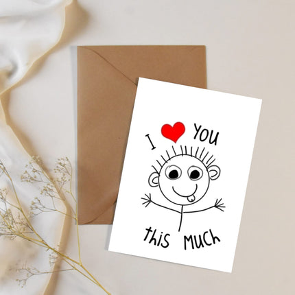 I love you card