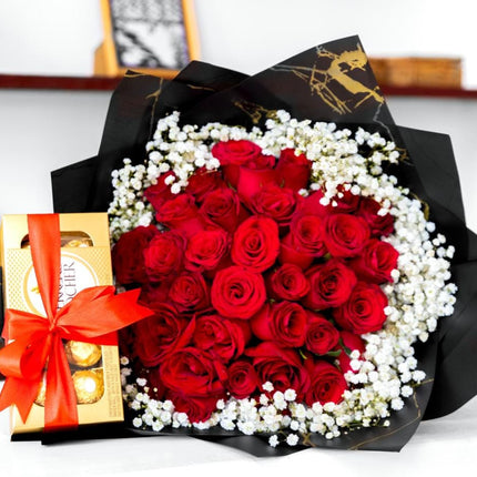 Zuri Bouquet with Ferrero Rocher