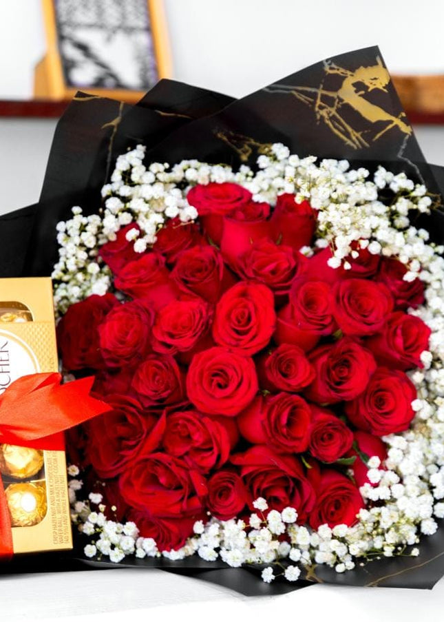 Zuri Bouquet with Ferrero Rocher