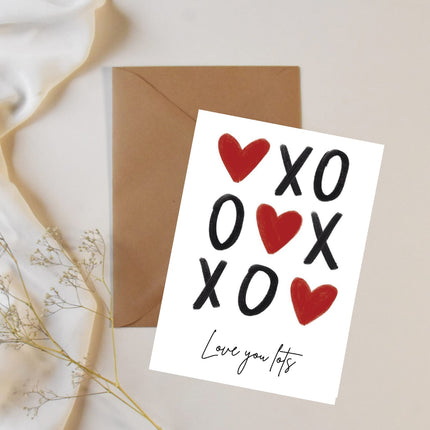 XOXO card