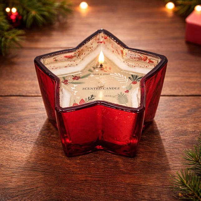 Christmas Star Candle