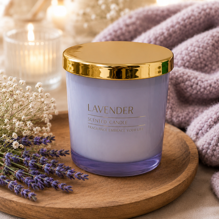 Lavender Scented Candle