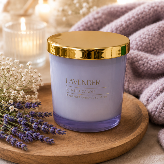 Lavender Scented Candle