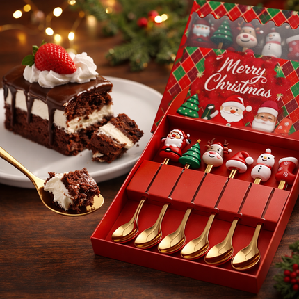Christmas Dessert Spoon