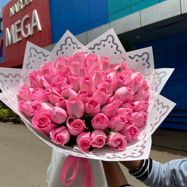 Pink Rose Bouquet