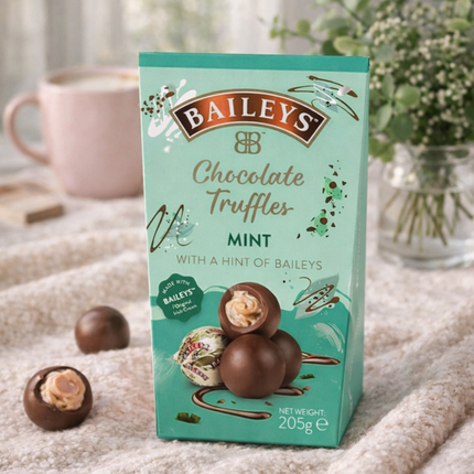 Baileys Chocolate Mint Truffles