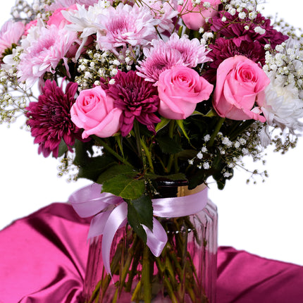 Blushing Bloom Vase