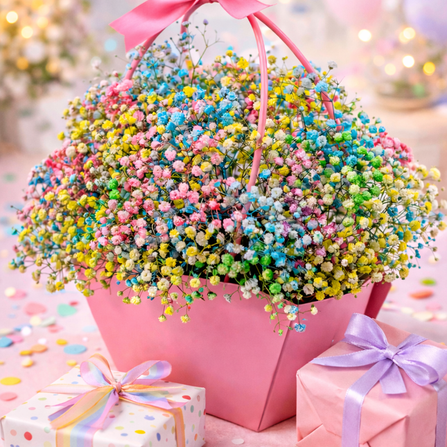 Rainbow Basket